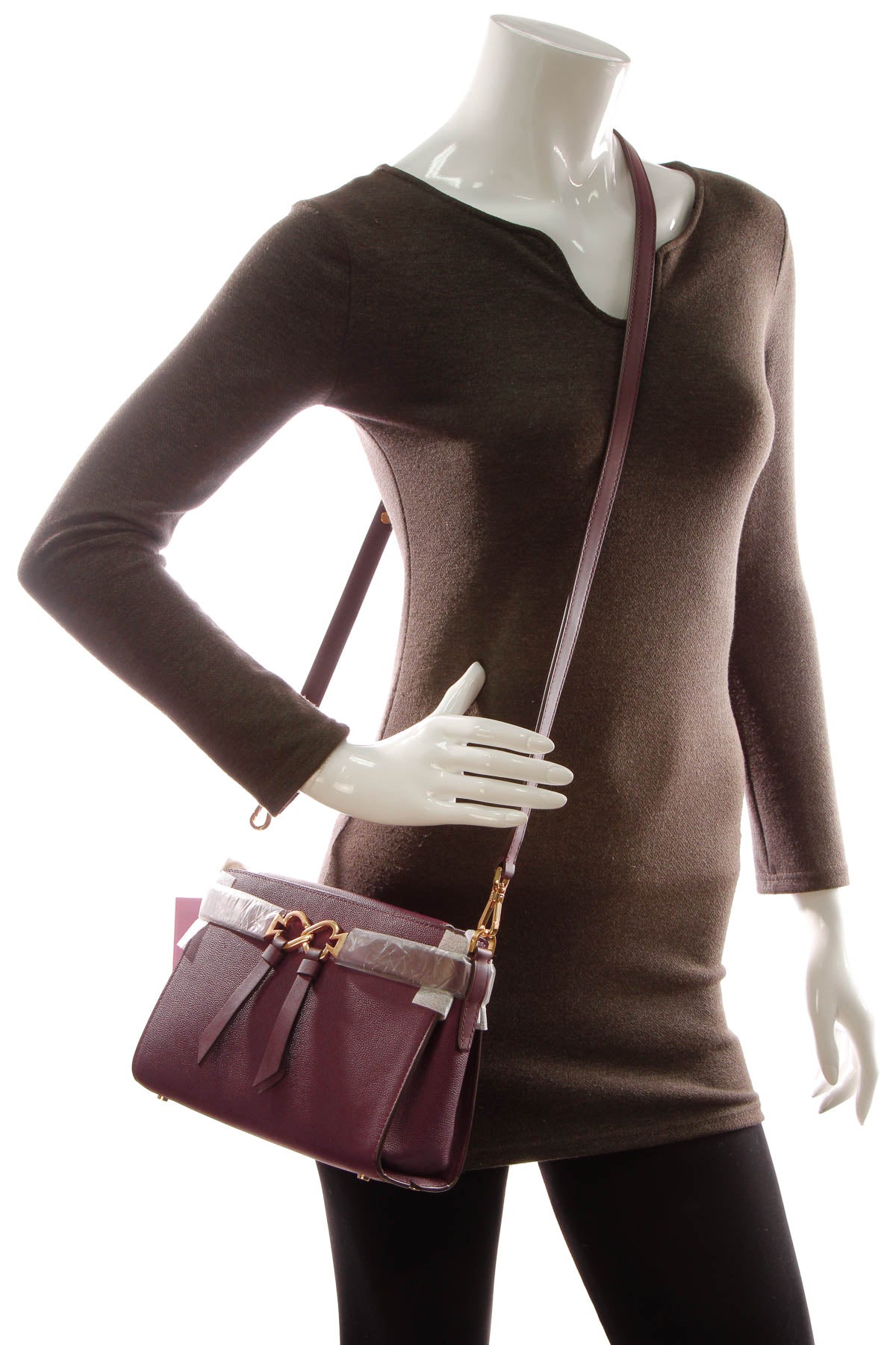 Toujours Medium Crossbody - Cherrywood