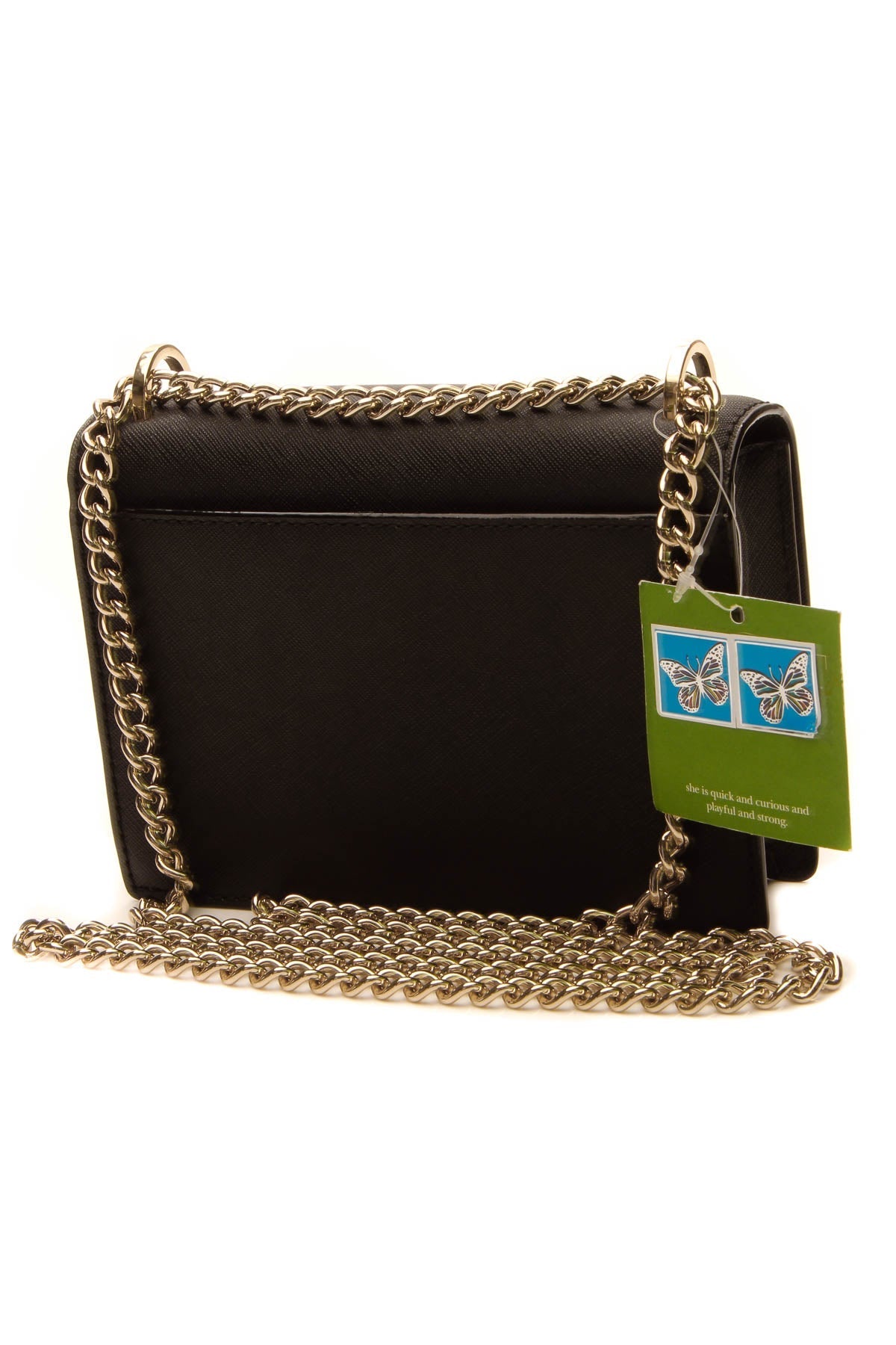 Chain Crossbody Bag - Black