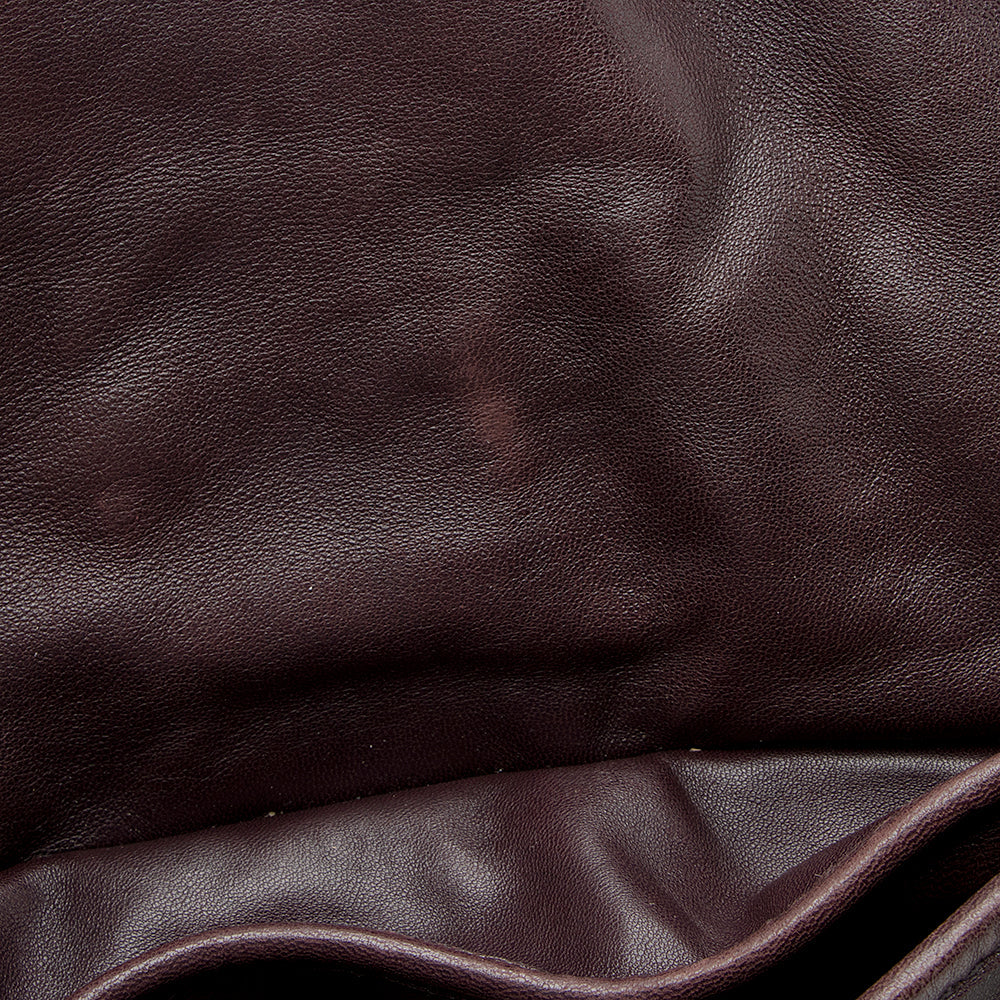 Miu Miu Calfskin Lux Matelasse Coffer Shoulder Bag (SHF-14874)