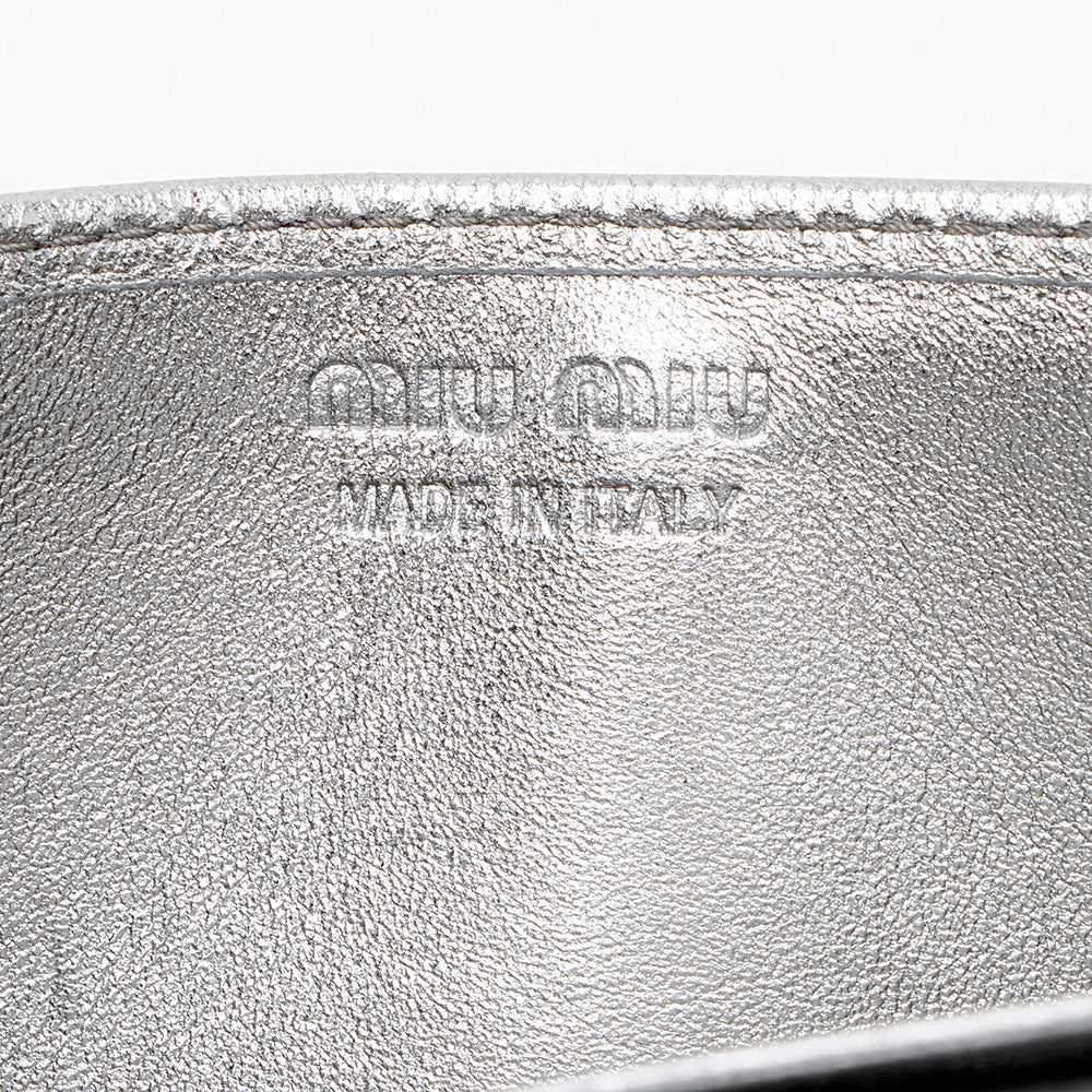 Miu Miu Sequin Flap Crossbody Bag (SHF-18182)