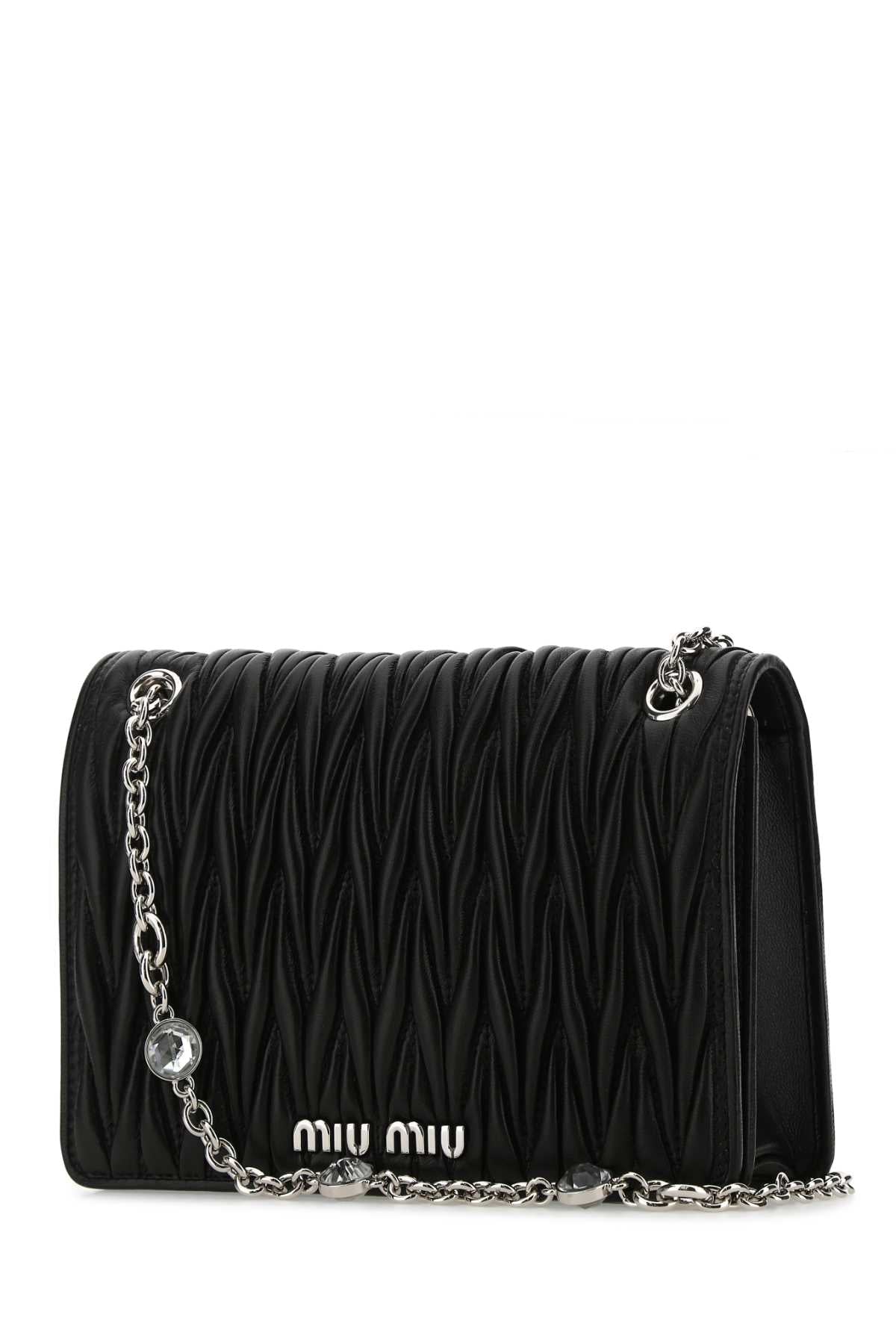 Miu Miu Logo Detailed Mini Clutch Bag