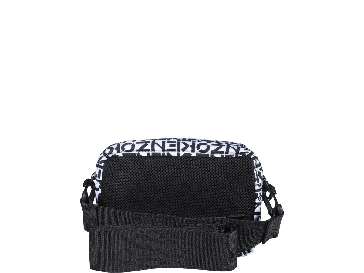 Kenzo Allover Logo Printed Zipped Belt Bag