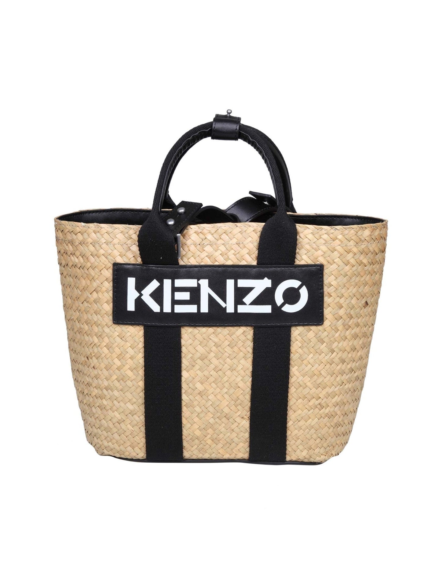 Kenzo Logo Patch Small Basket Bag