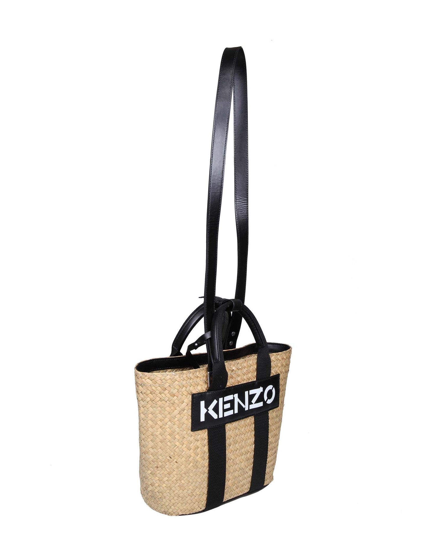 Kenzo Logo Patch Small Basket Bag