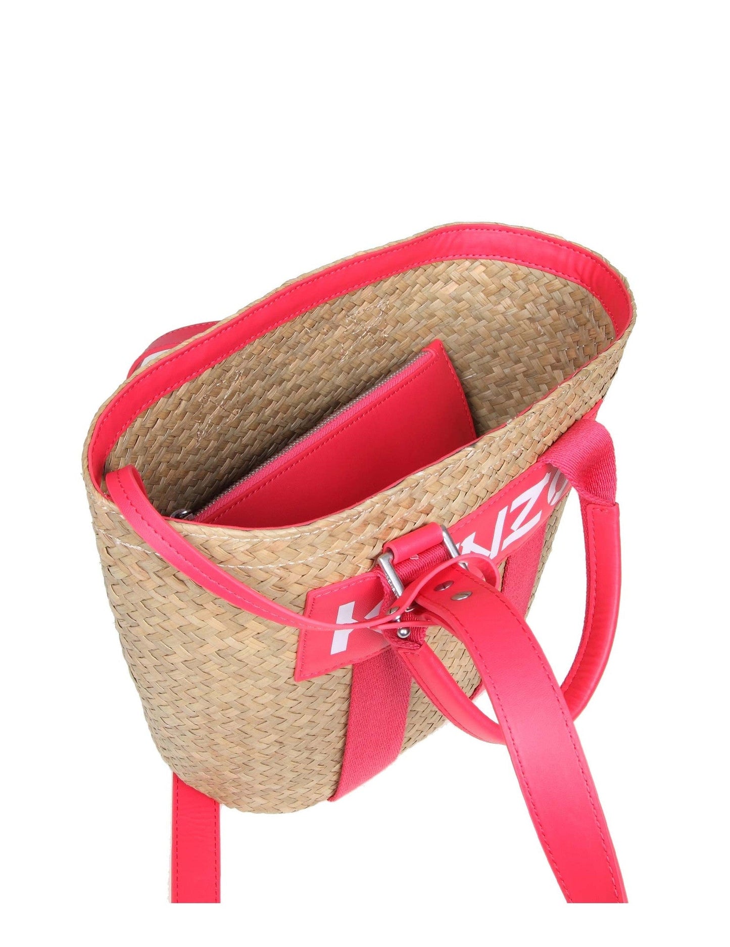 Kenzo Logo Patch Small Basket Bag