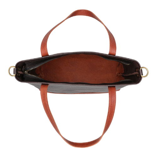 Chestnut Leather Tote