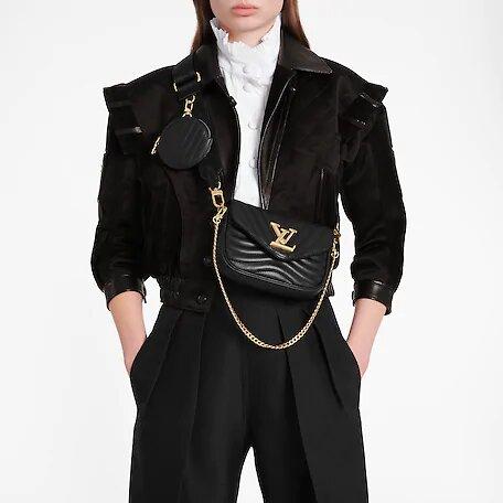 Louis Vuitton NEW WAVE MULTI-POCHETTE Black
