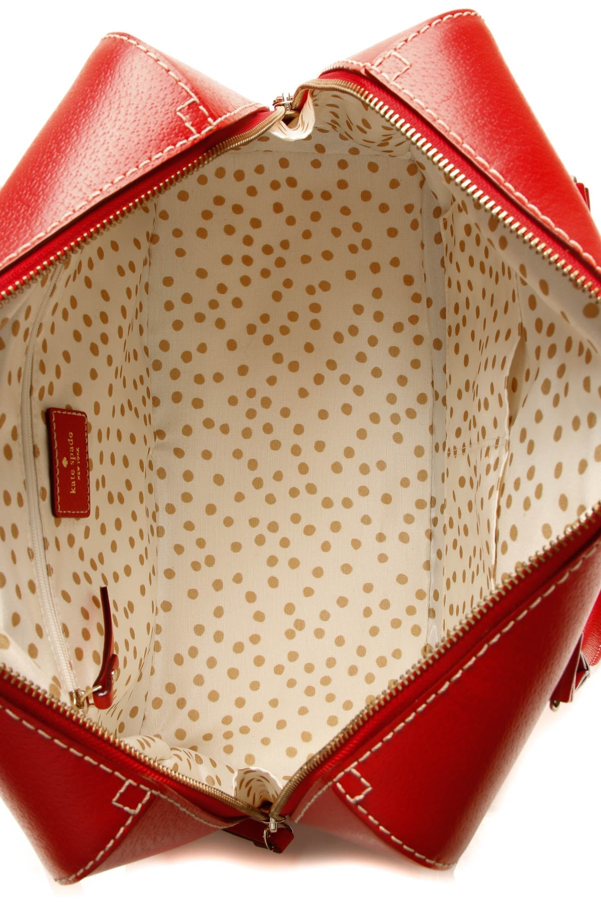 Top Handle Boston Bag - Red
