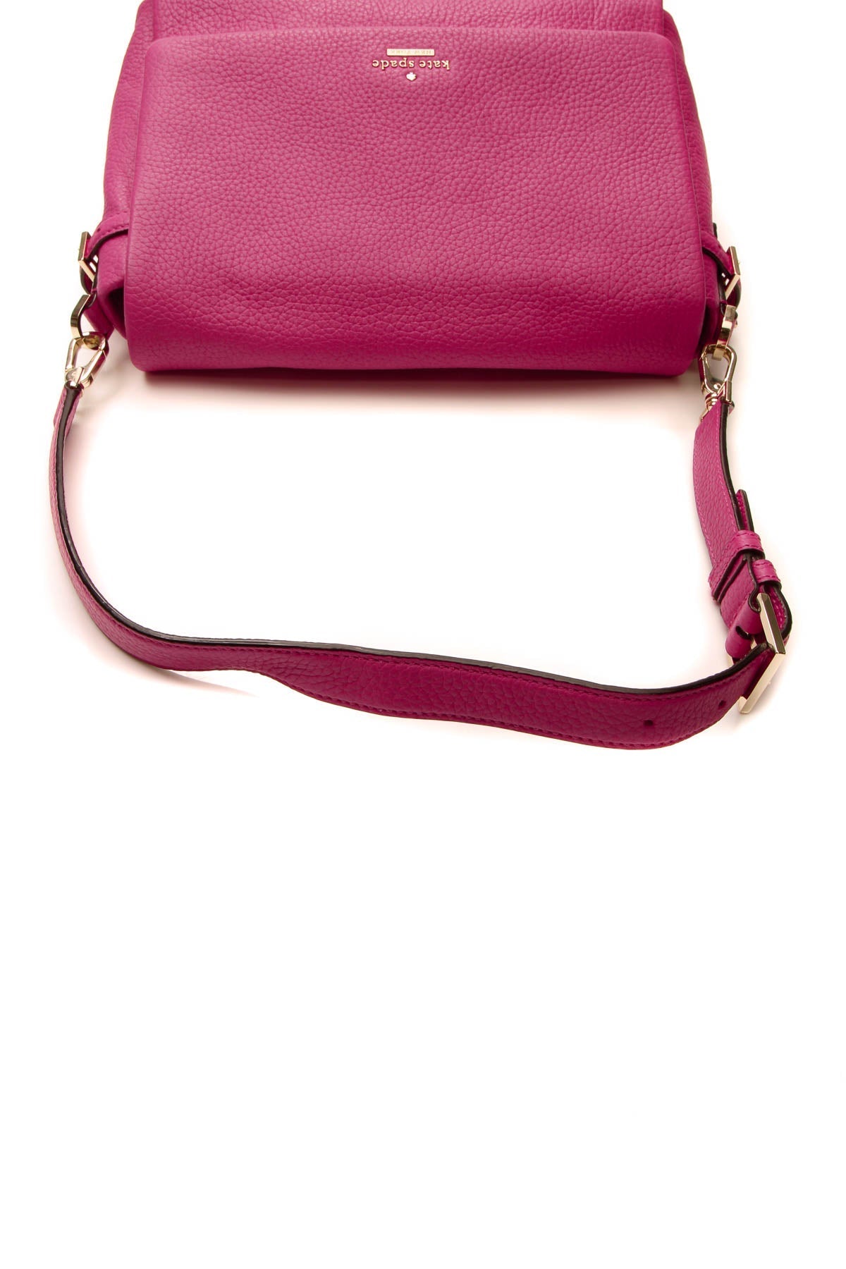 Flap Shoulder Bag - Hot Pink