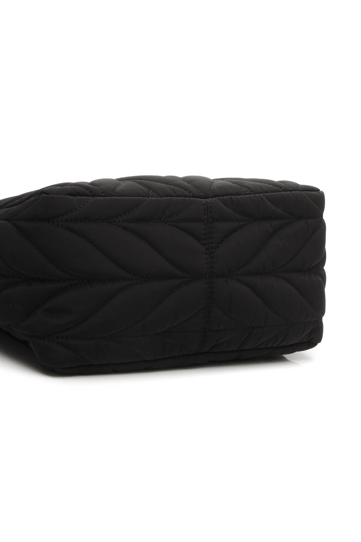 Ellie Nylon Small Tote Bag - Black