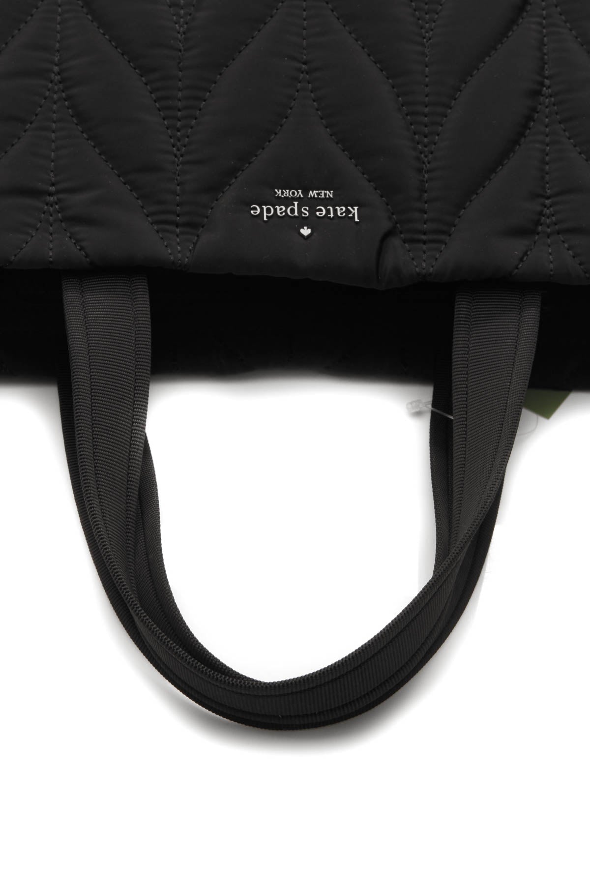 Ellie Nylon Small Tote Bag - Black