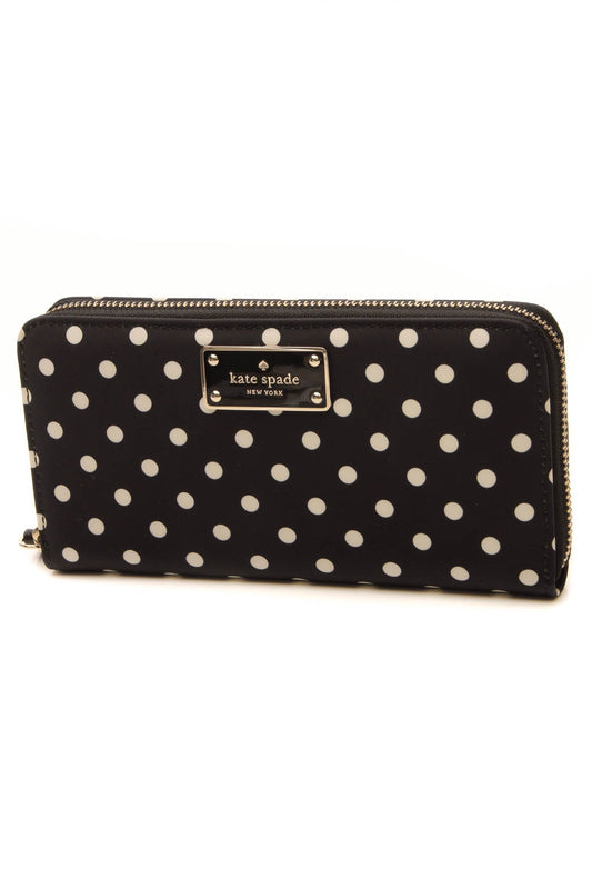 Blake Avenue Neda Zip Around Wallet - Black/White