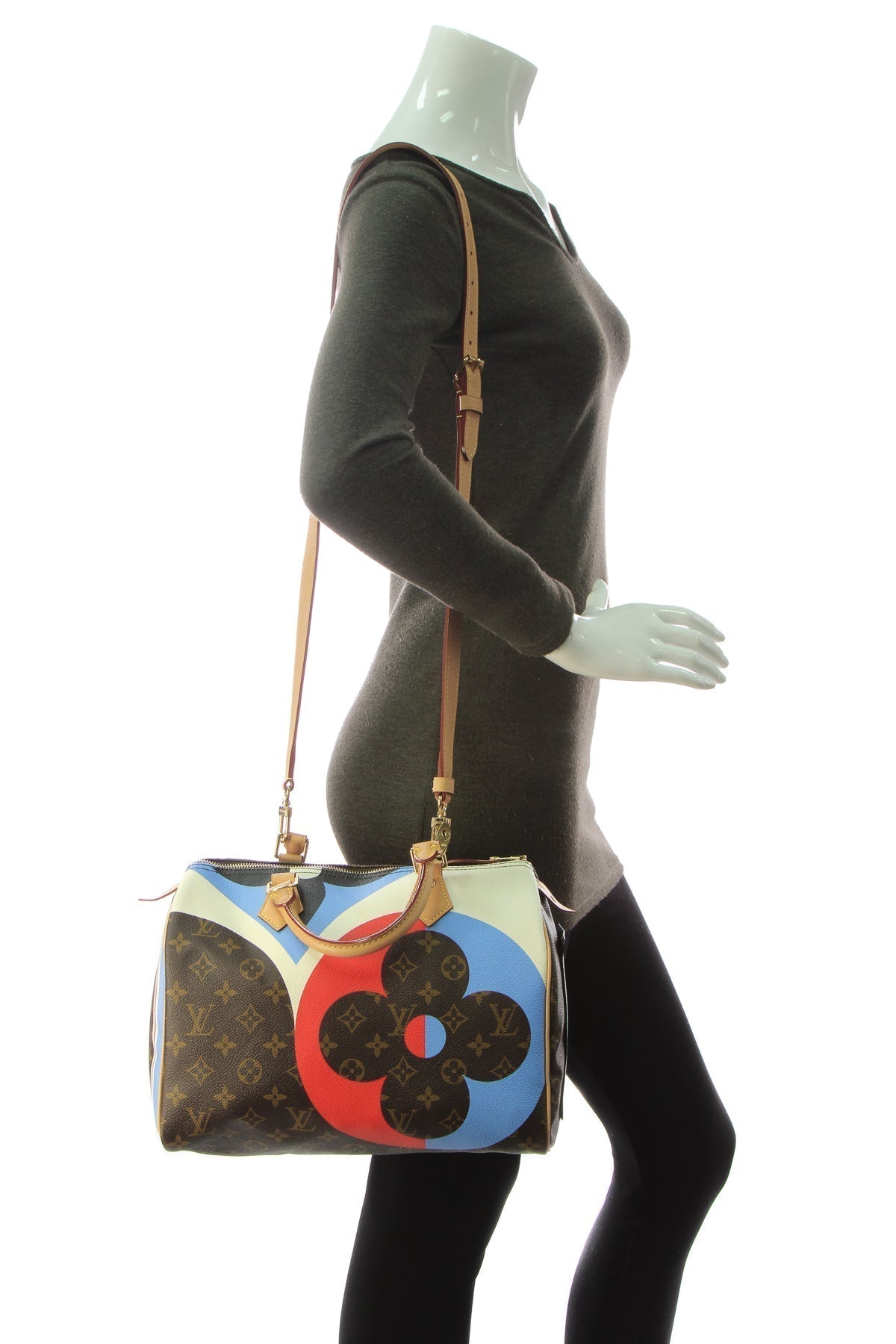 Game On Speedy Bandouliere 30 Bag - Monogram