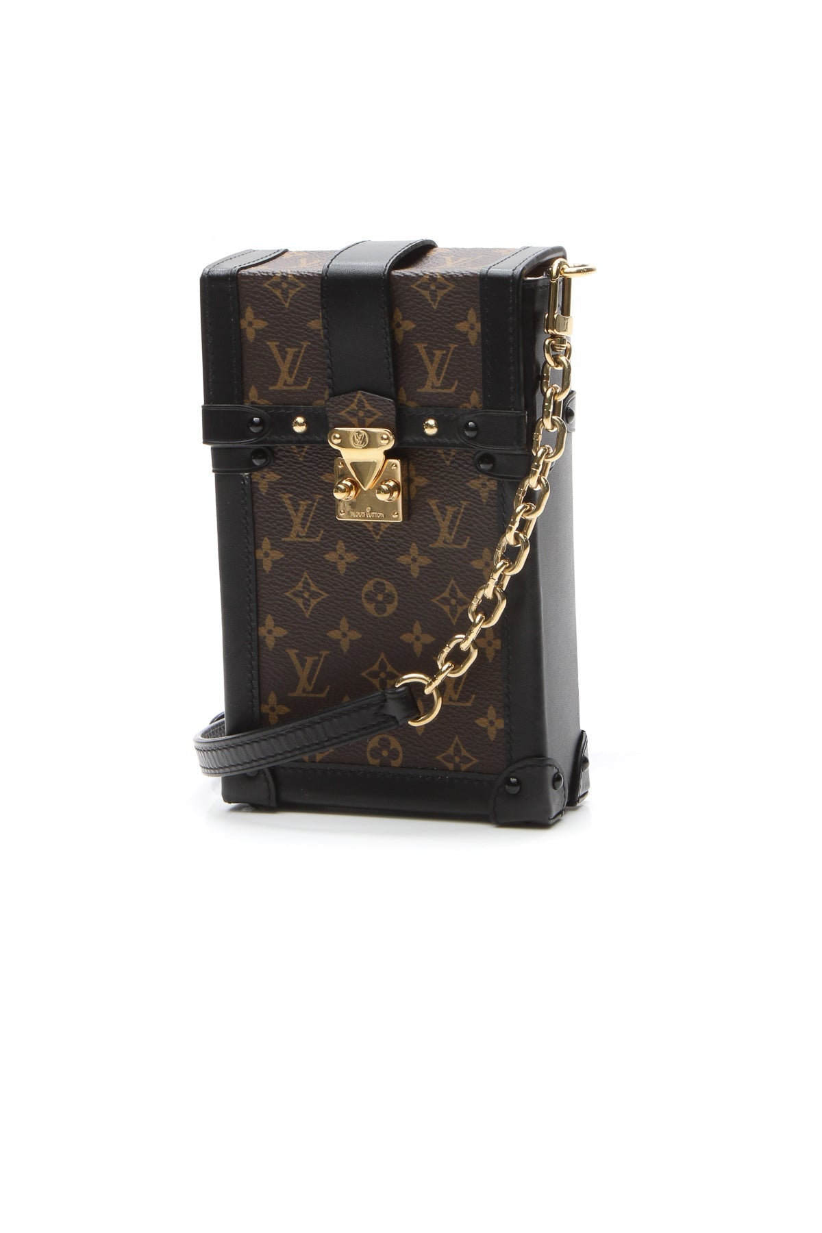 Vertical Trunk Pochette Bag - Monogram/Black