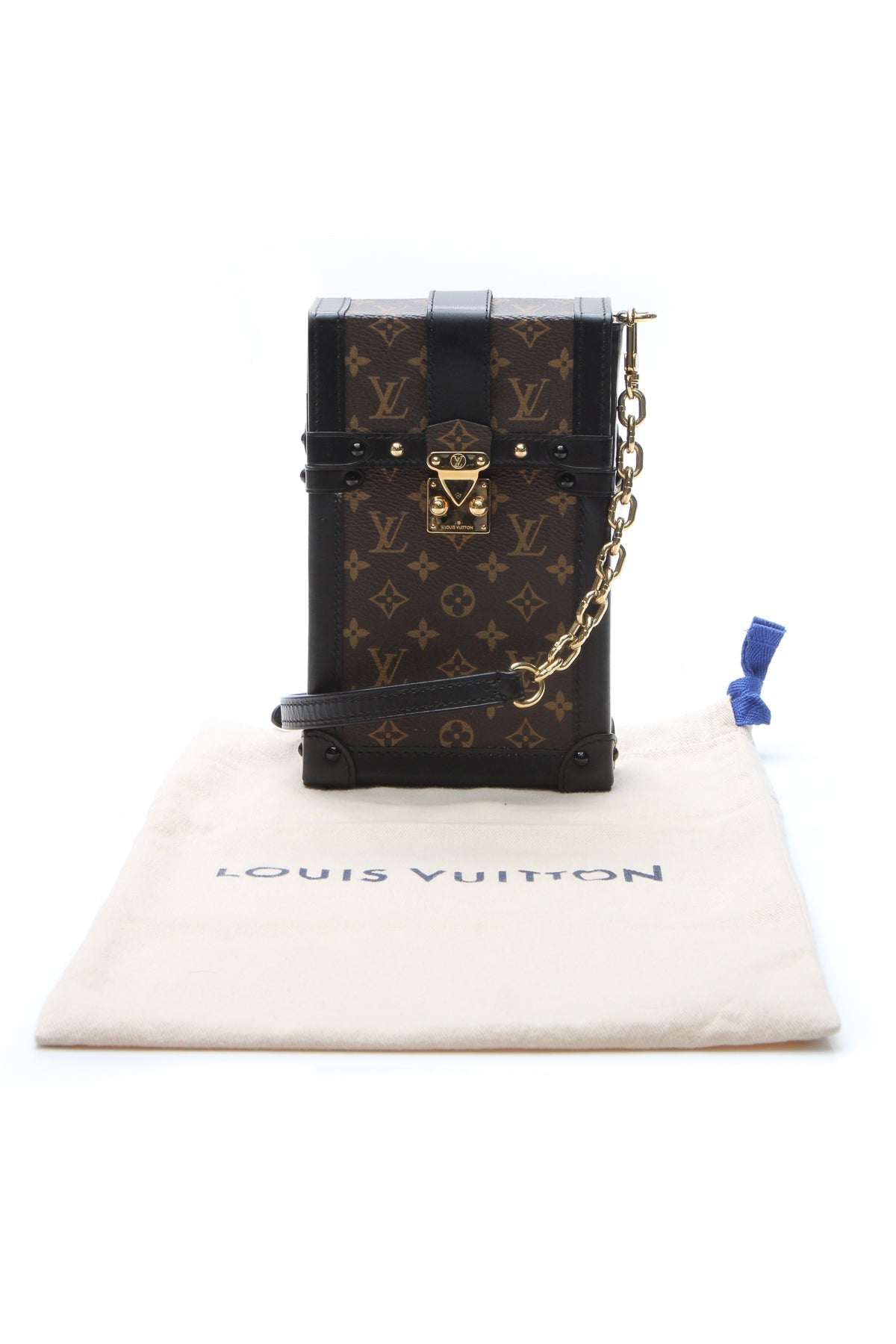 Vertical Trunk Pochette Bag - Monogram/Black