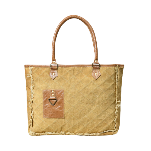 Rustic Charm Canvas Tote Bag