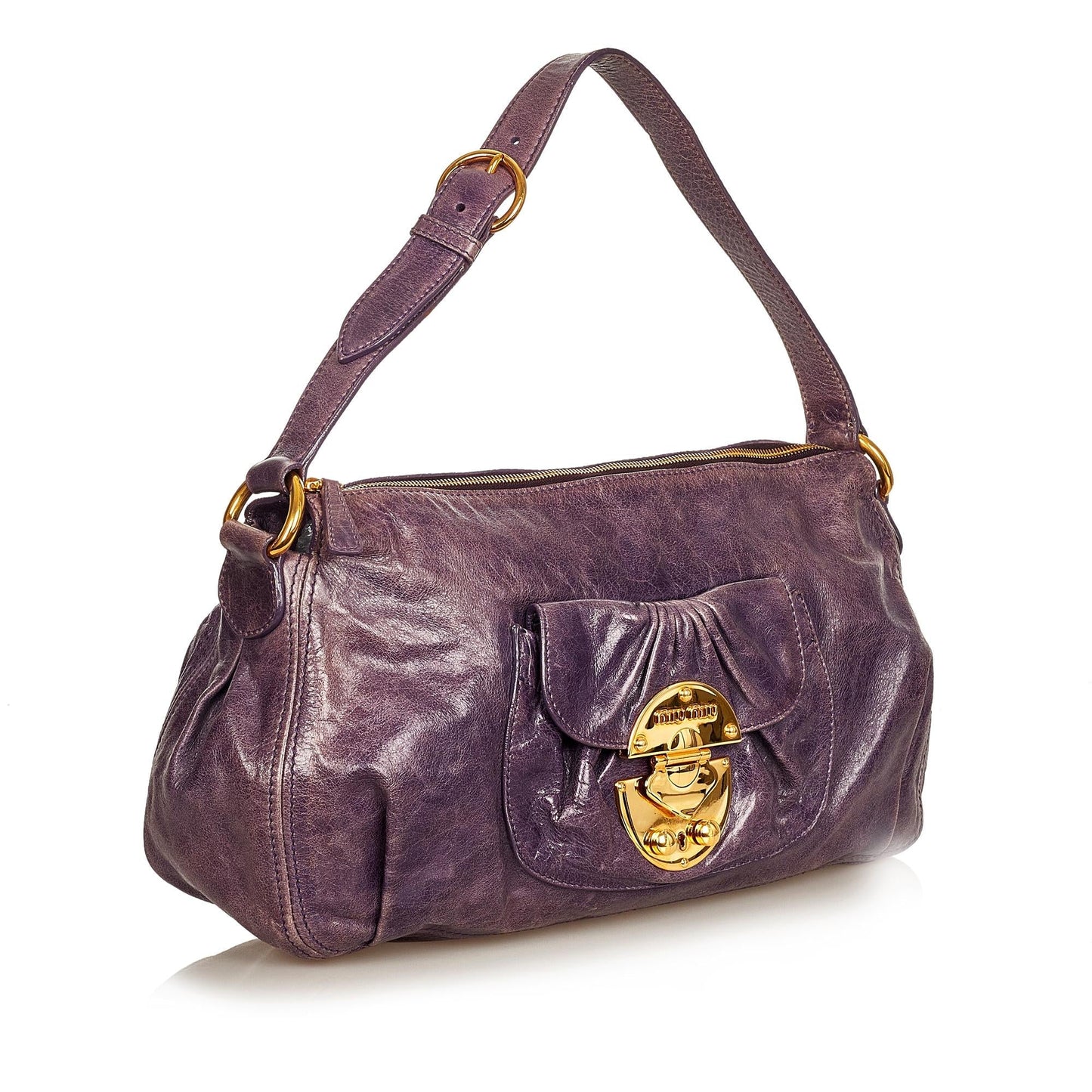 Miu Miu Leather Shoulder Bag (SHG-25234)