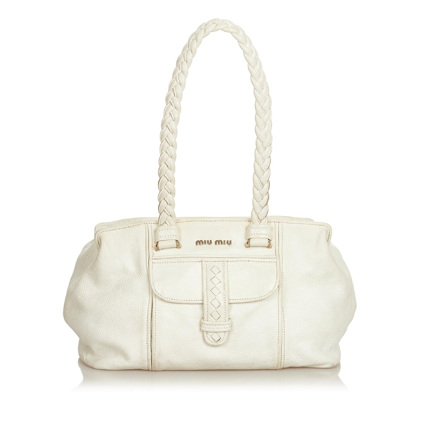 Miu Miu Leather Shoulder Bag (SHG-25328)