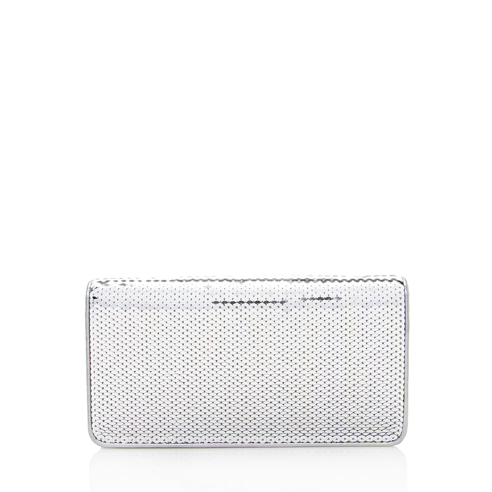 Miu Miu Sequin Flap Crossbody Bag (SHF-18182)