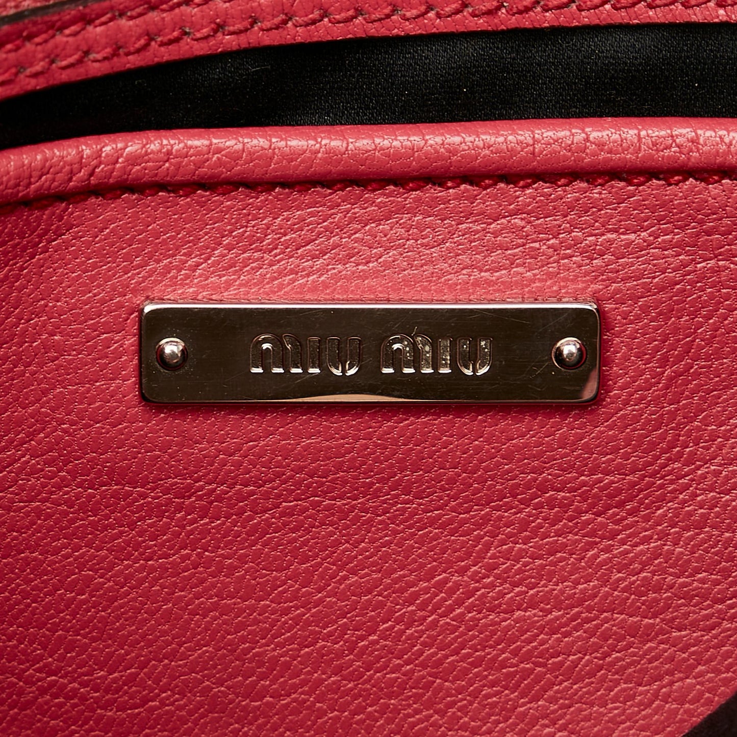 Miu Miu Sound Lock Leather Crossbody (SHG-25330)