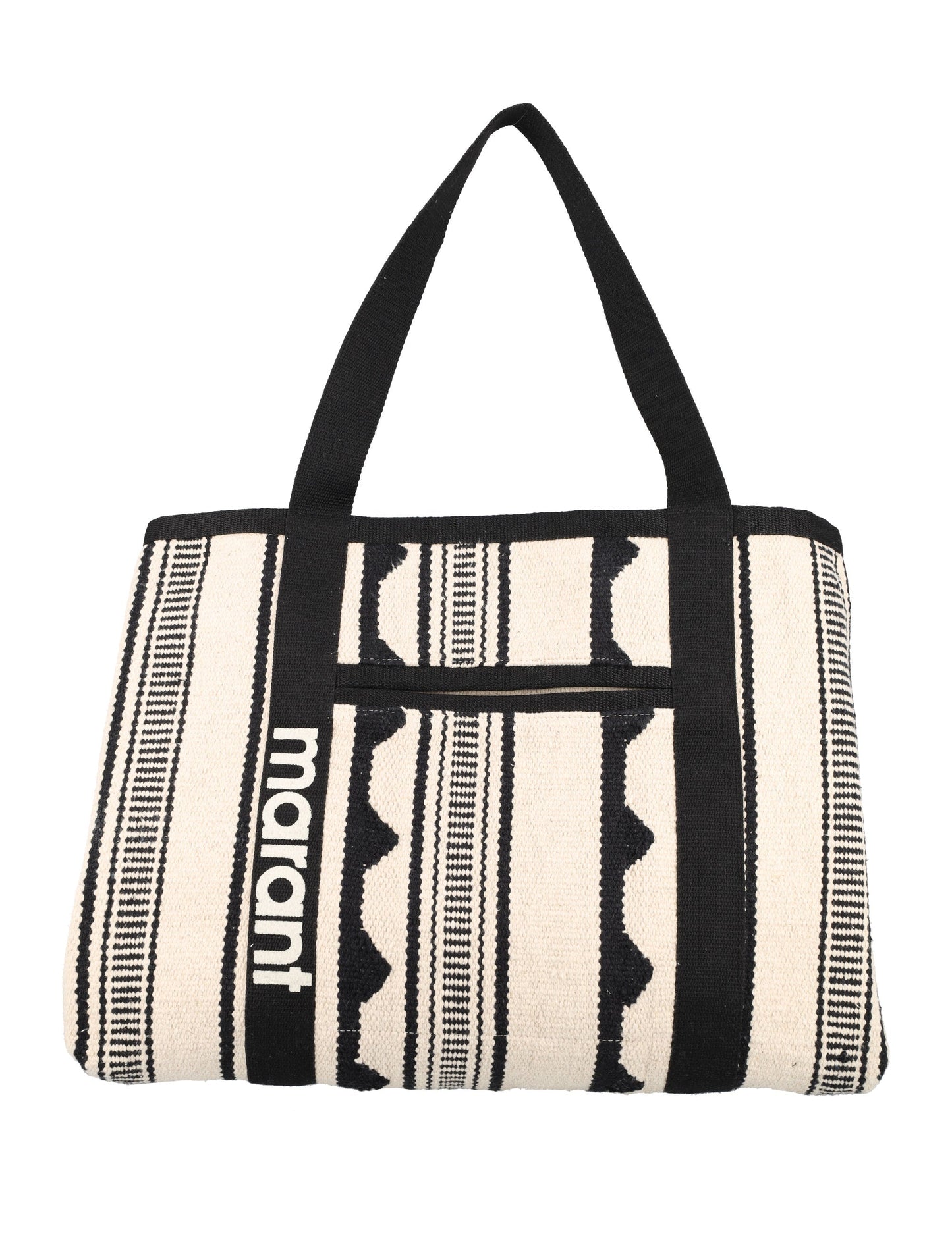 Isabel Marant Warden Logo Embroidered Tote Bag