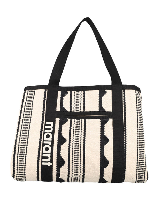 Isabel Marant Warden Logo Embroidered Tote Bag