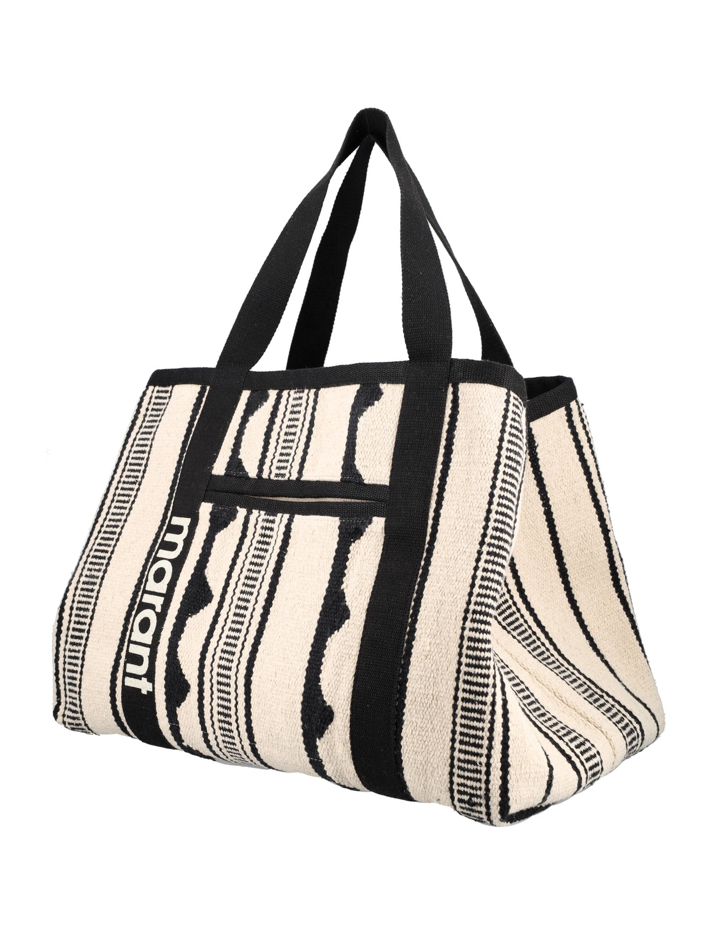 Isabel Marant Warden Logo Embroidered Tote Bag