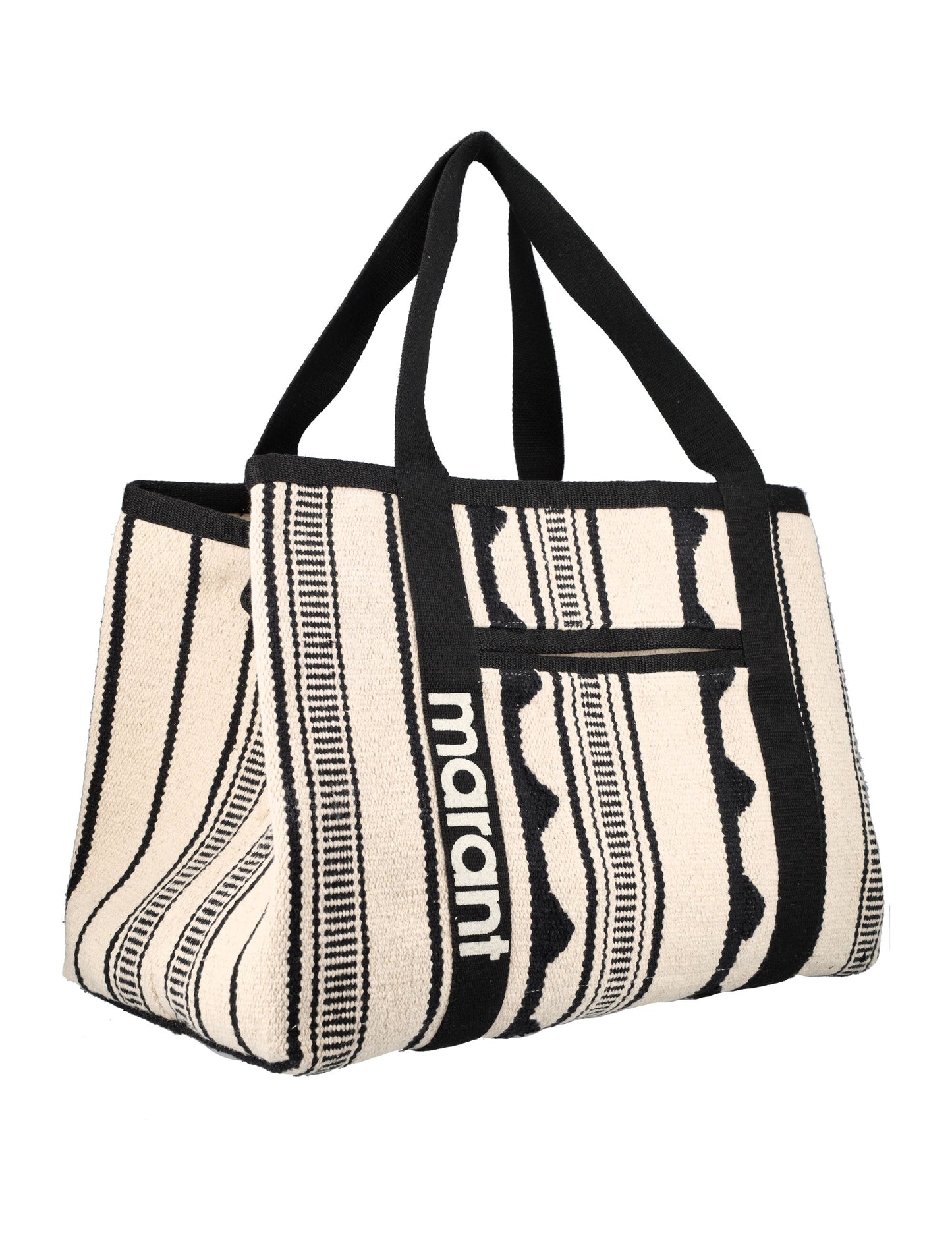 Isabel Marant Warden Logo Embroidered Tote Bag
