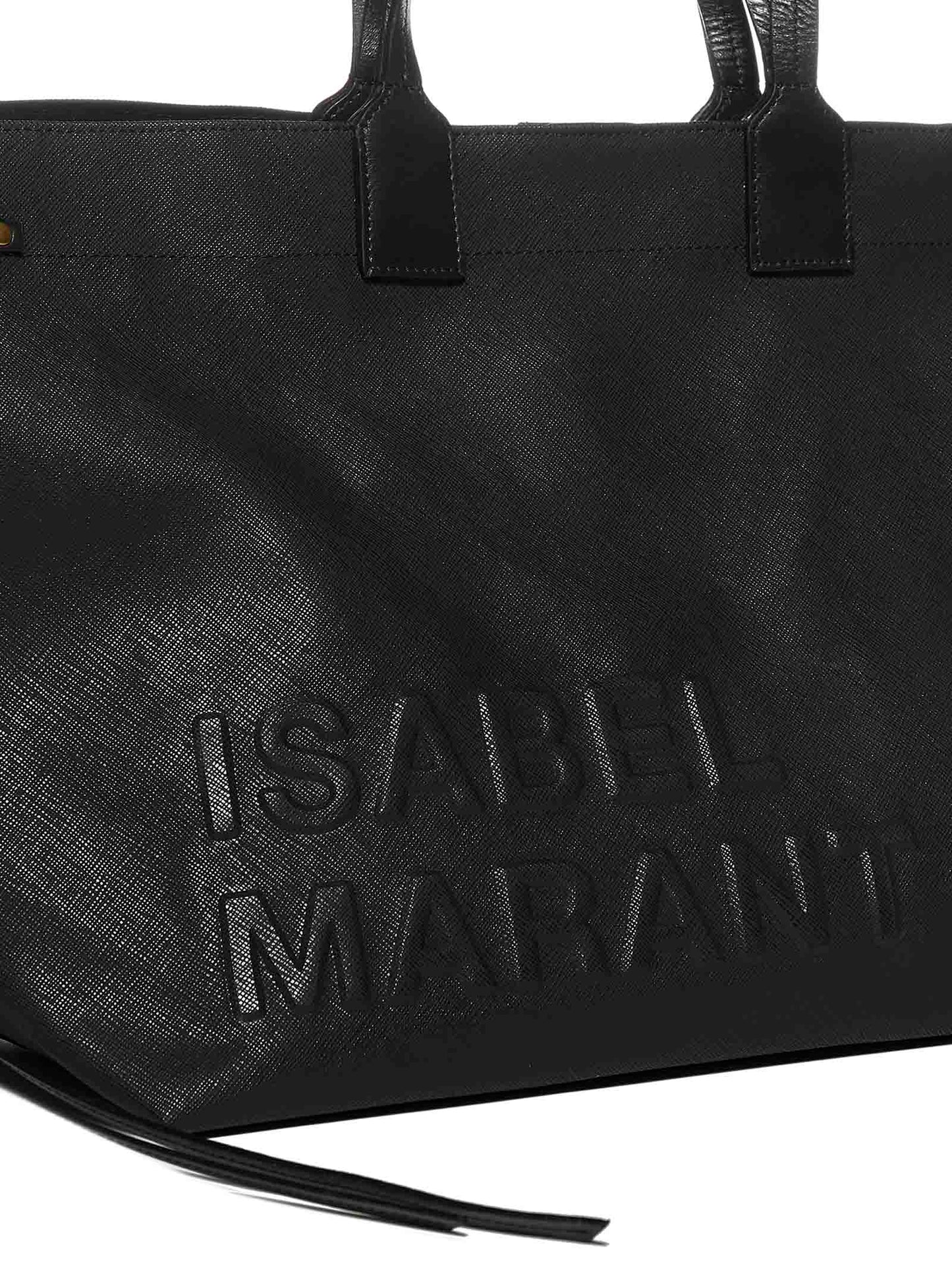 Isabel Marant Logo Embossed Tote Bag