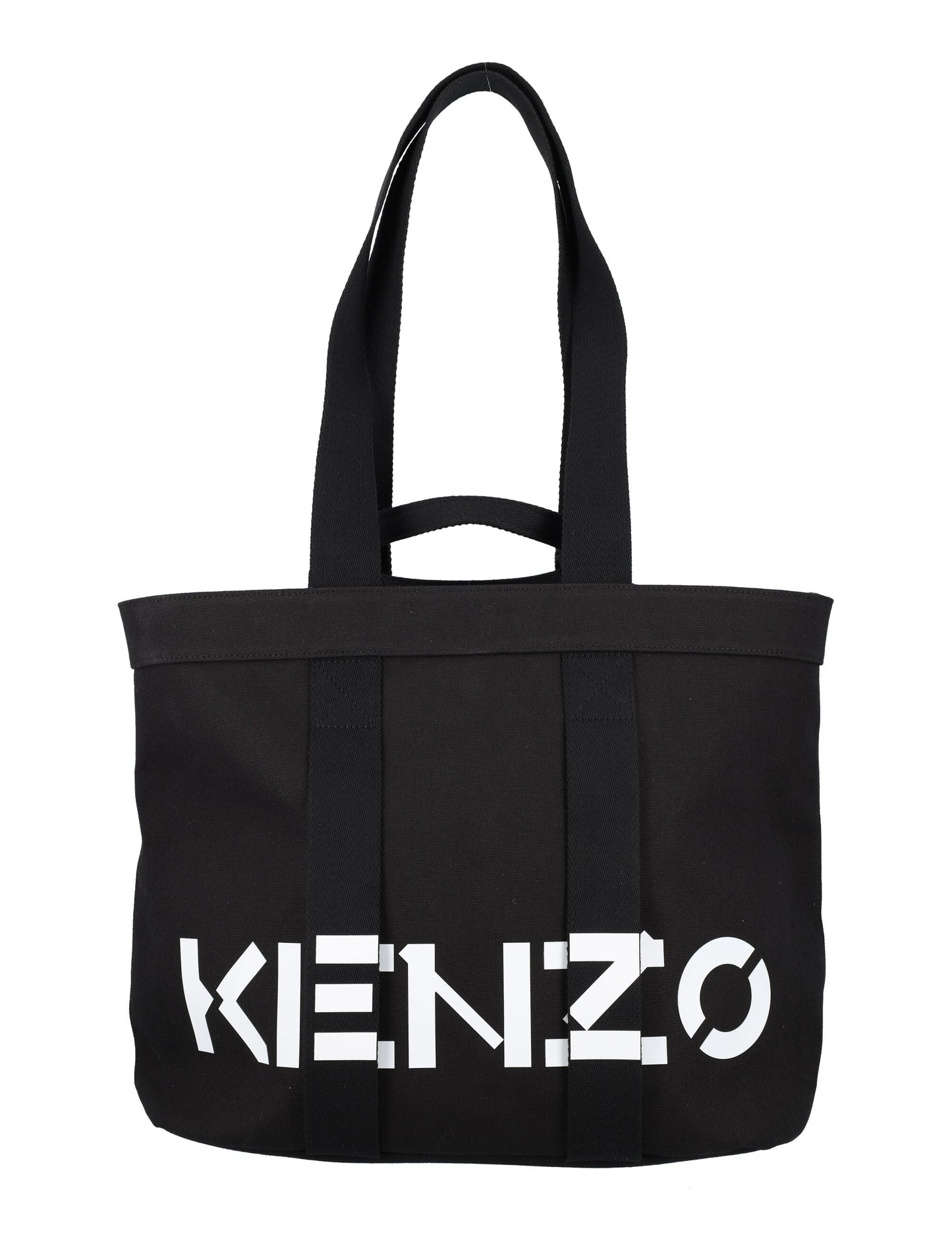 Kenzo Logo Printed Tote Bag