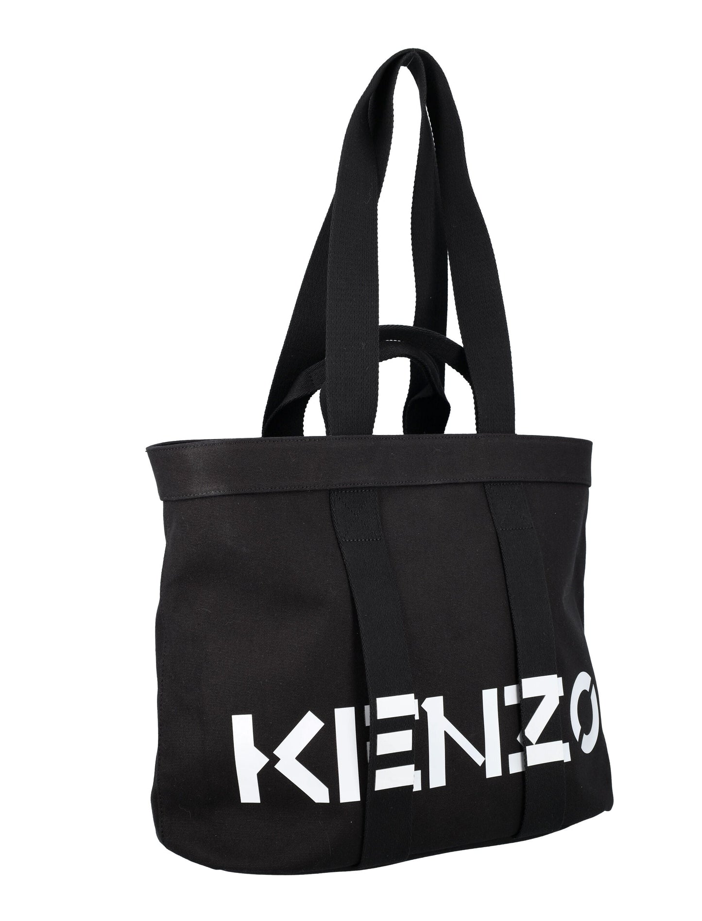 Kenzo Logo Printed Tote Bag