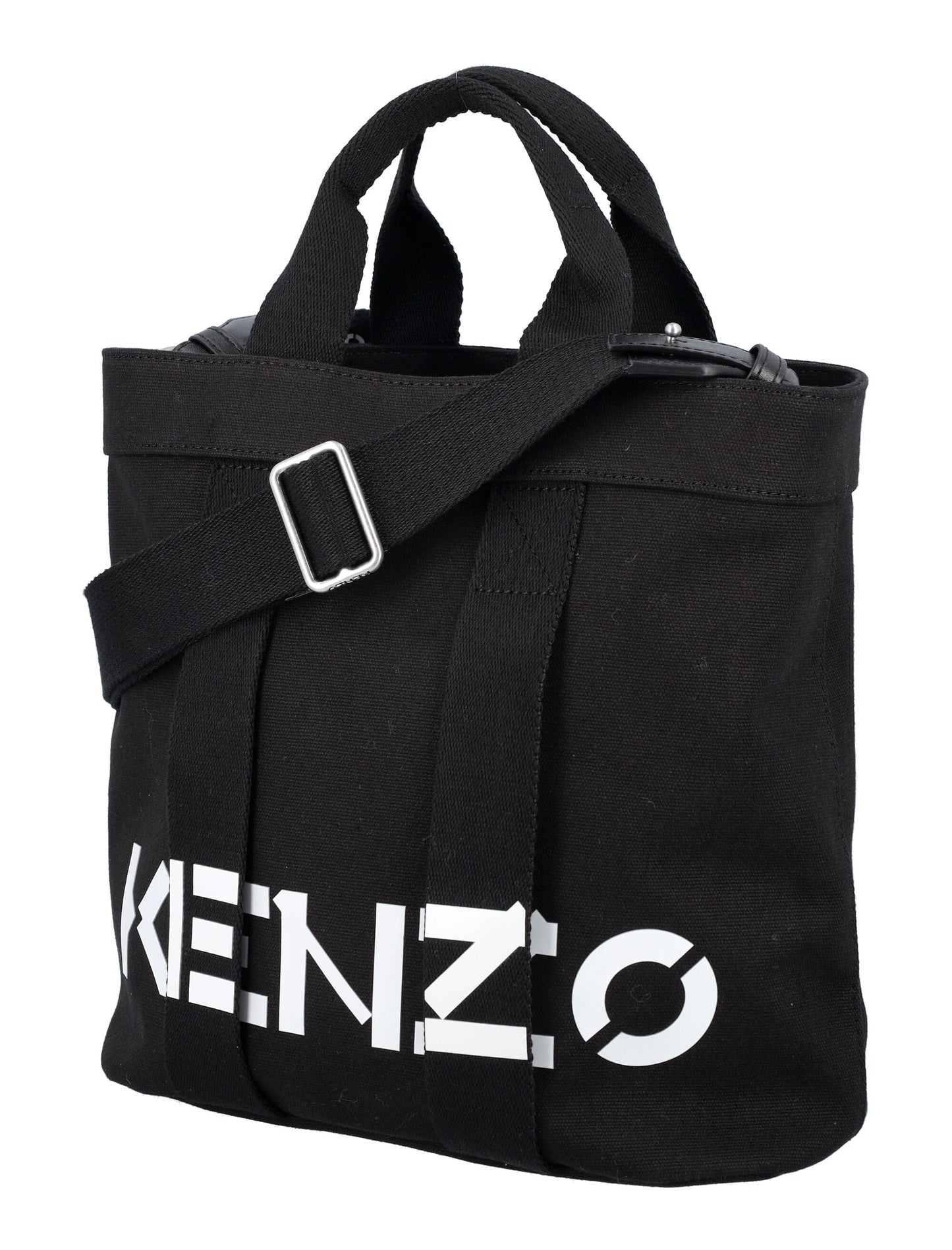 Kenzo Logo Printed Small Tote Bag