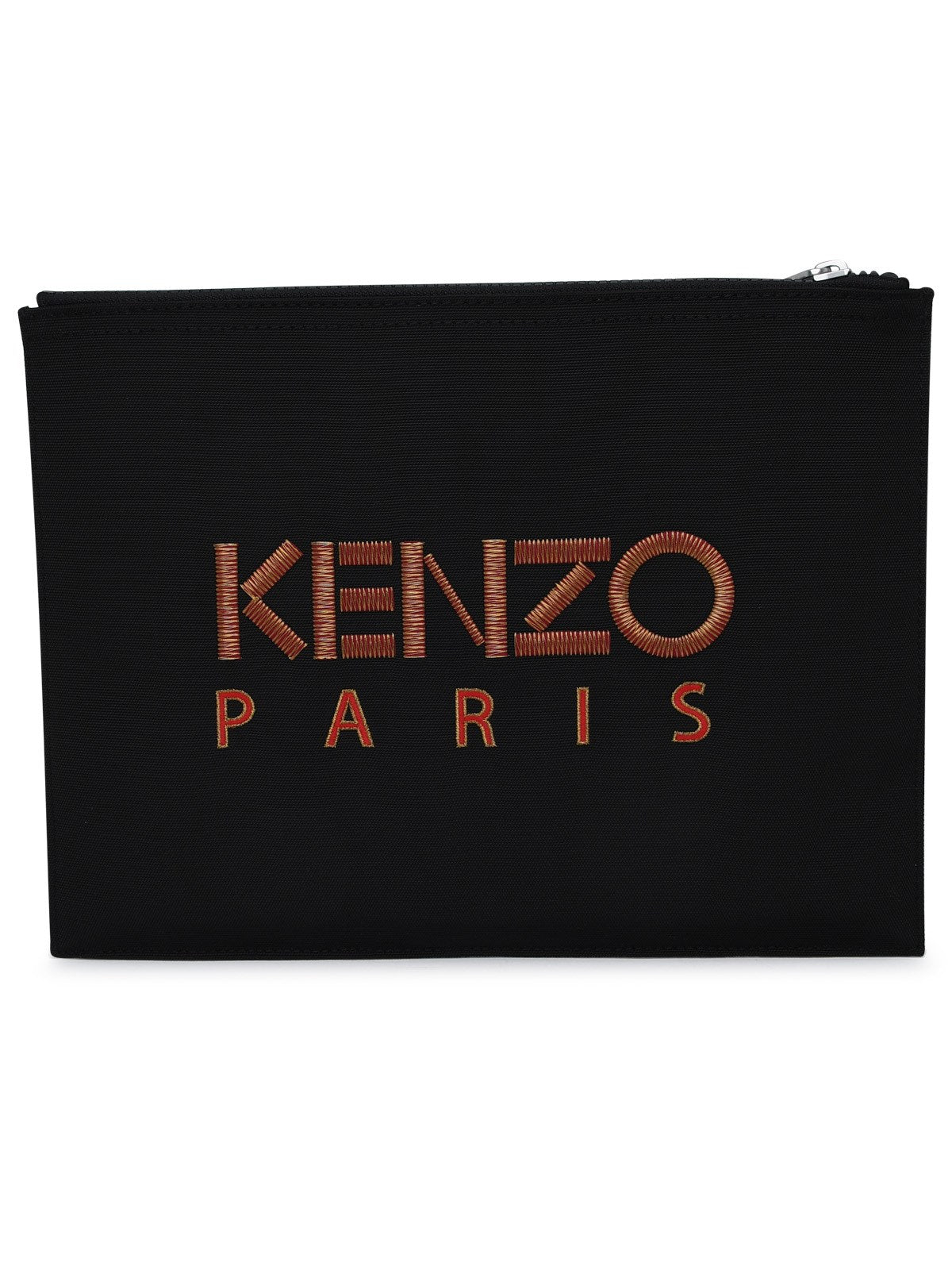 Kenzo Tiger Embroidered Clutch Bag