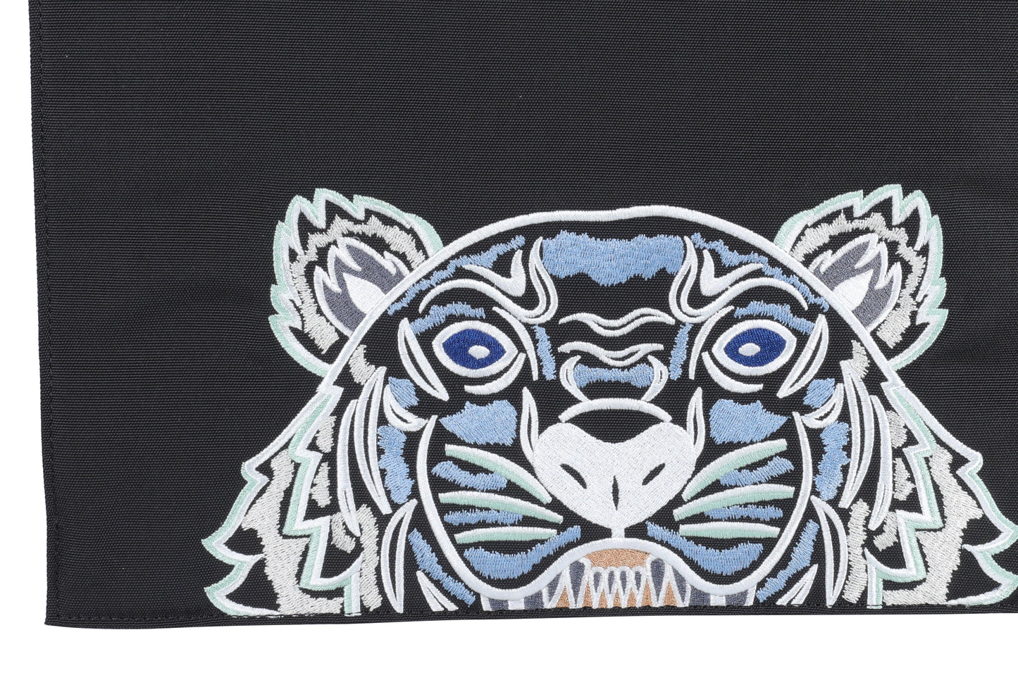 Kenzo Kampus Tiger Embroidered Zipped Clutch Bag