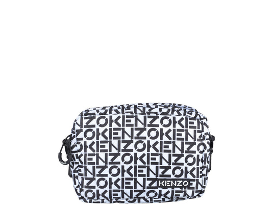 Kenzo Allover Logo Printed Zipped Belt Bag