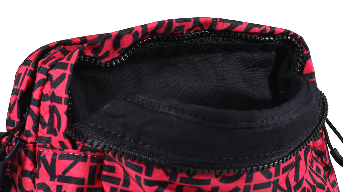 Kenzo Allover Logo Printed Zipped Belt Bag