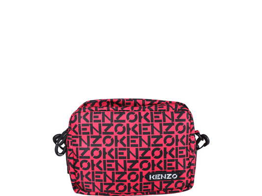Kenzo Allover Logo Printed Zipped Belt Bag