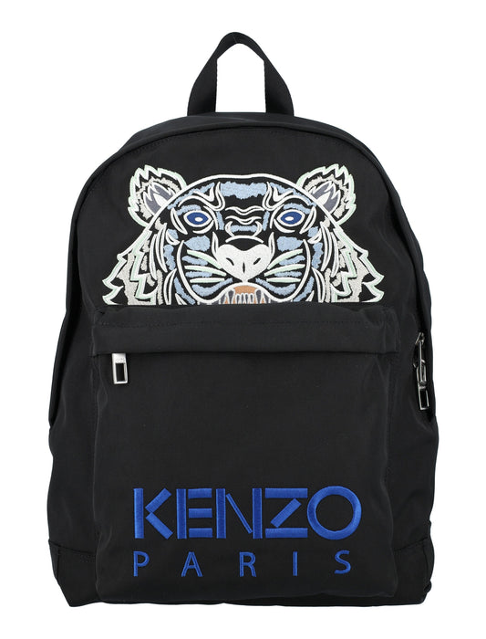 Kenzo Kampus Tiger Embroidered Backpack