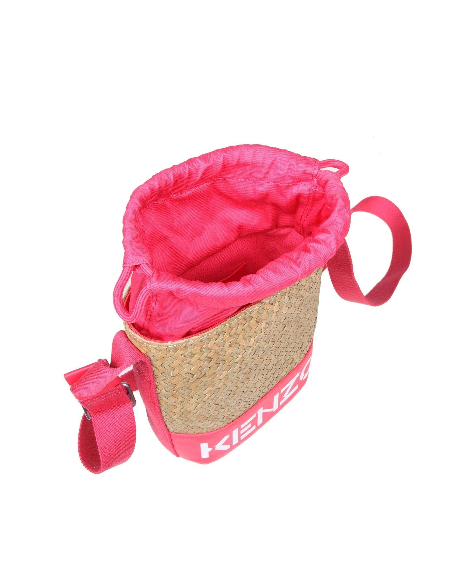 Kenzo Logo Printed Color-Block Tote Bag
