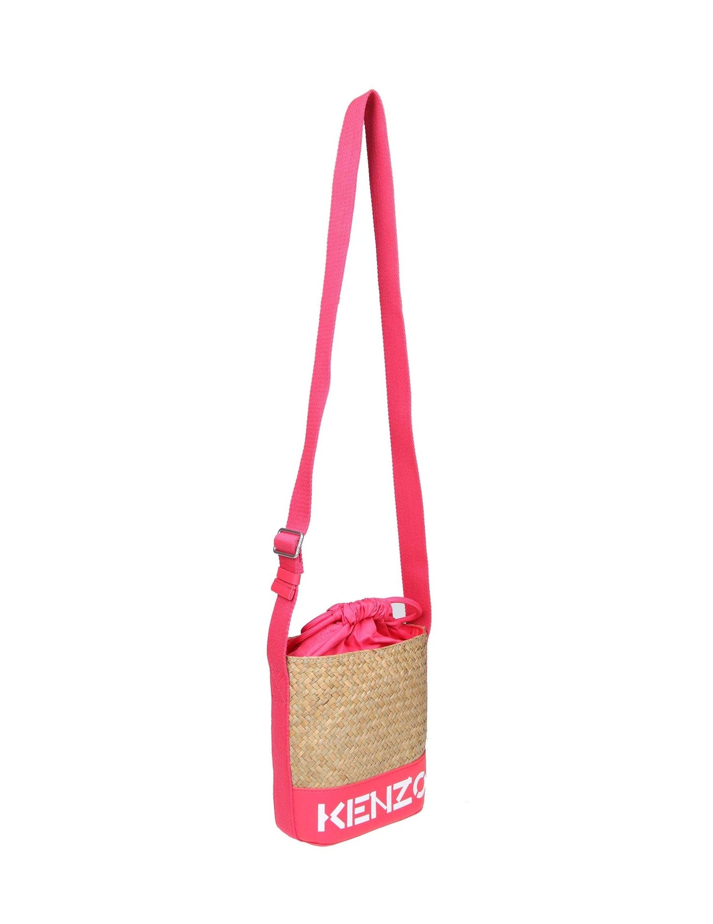 Kenzo Logo Printed Color-Block Tote Bag