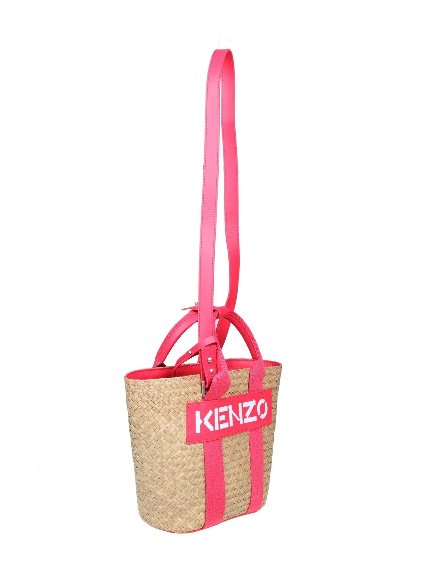 Kenzo Logo Patch Small Basket Bag