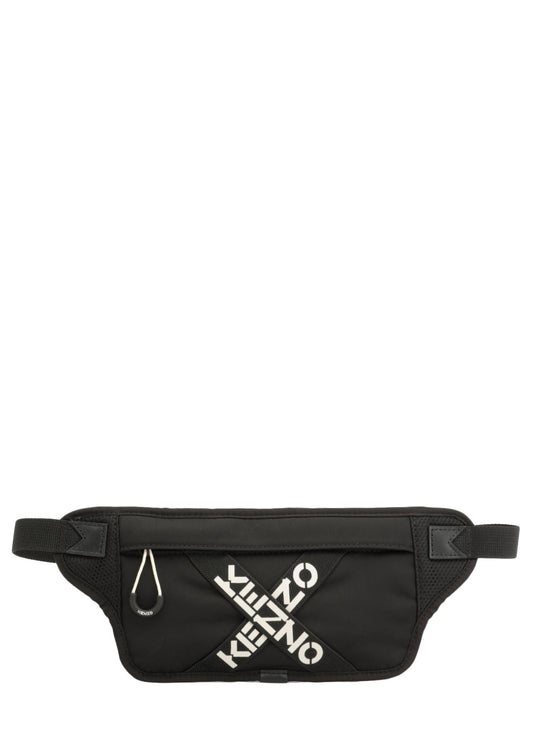 Kenzo Sport Logo Print Belt Bag
