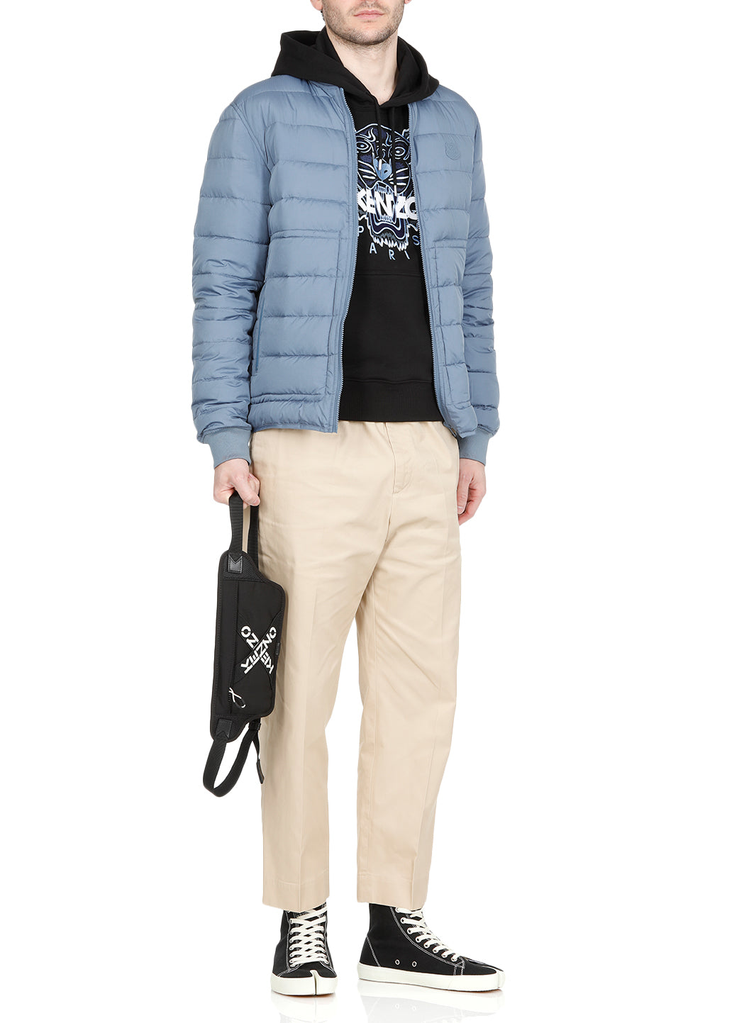Kenzo Sport Logo Print Belt Bag