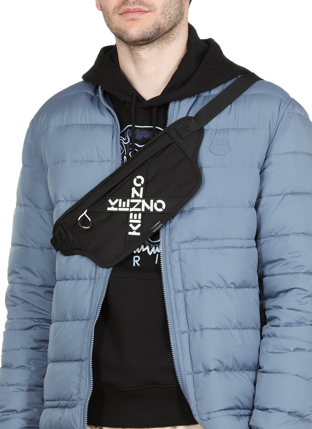 Kenzo Sport Logo Print Belt Bag
