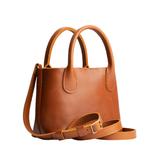 The Petite Luxe Leather Handbag