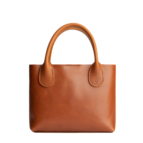 The Petite Luxe Leather Handbag