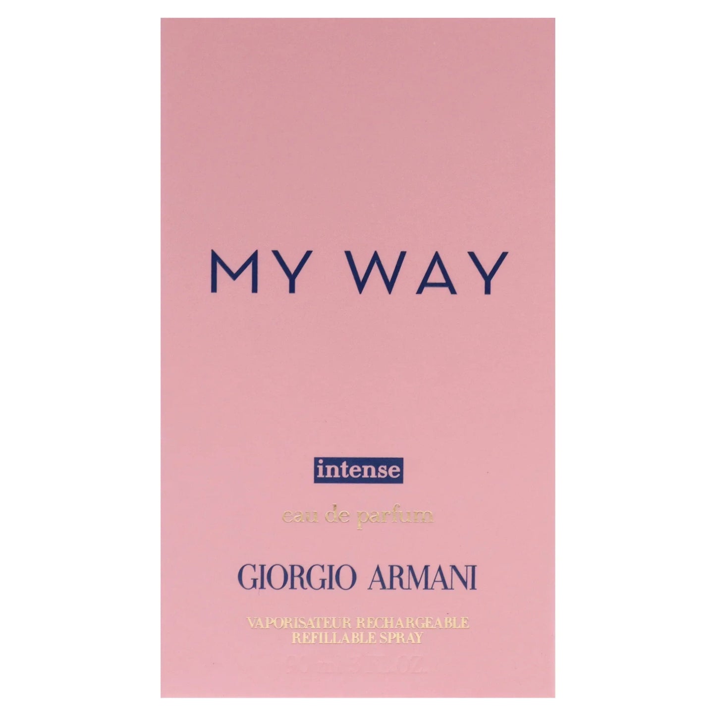 Giorgio Armani My Way Intense , 3 oz EDP Spray (Refillable)