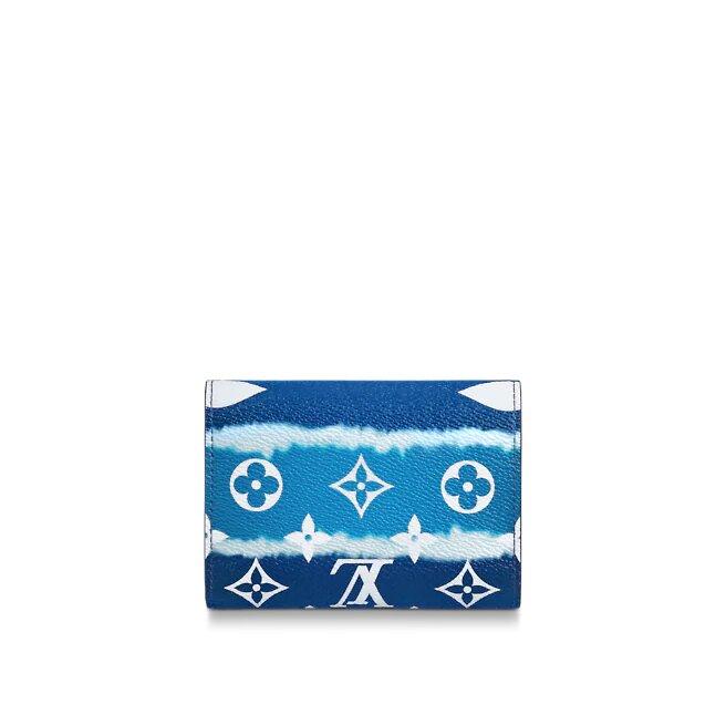 Louis Vuitton ESCALE VICTORINE WALLET Blue