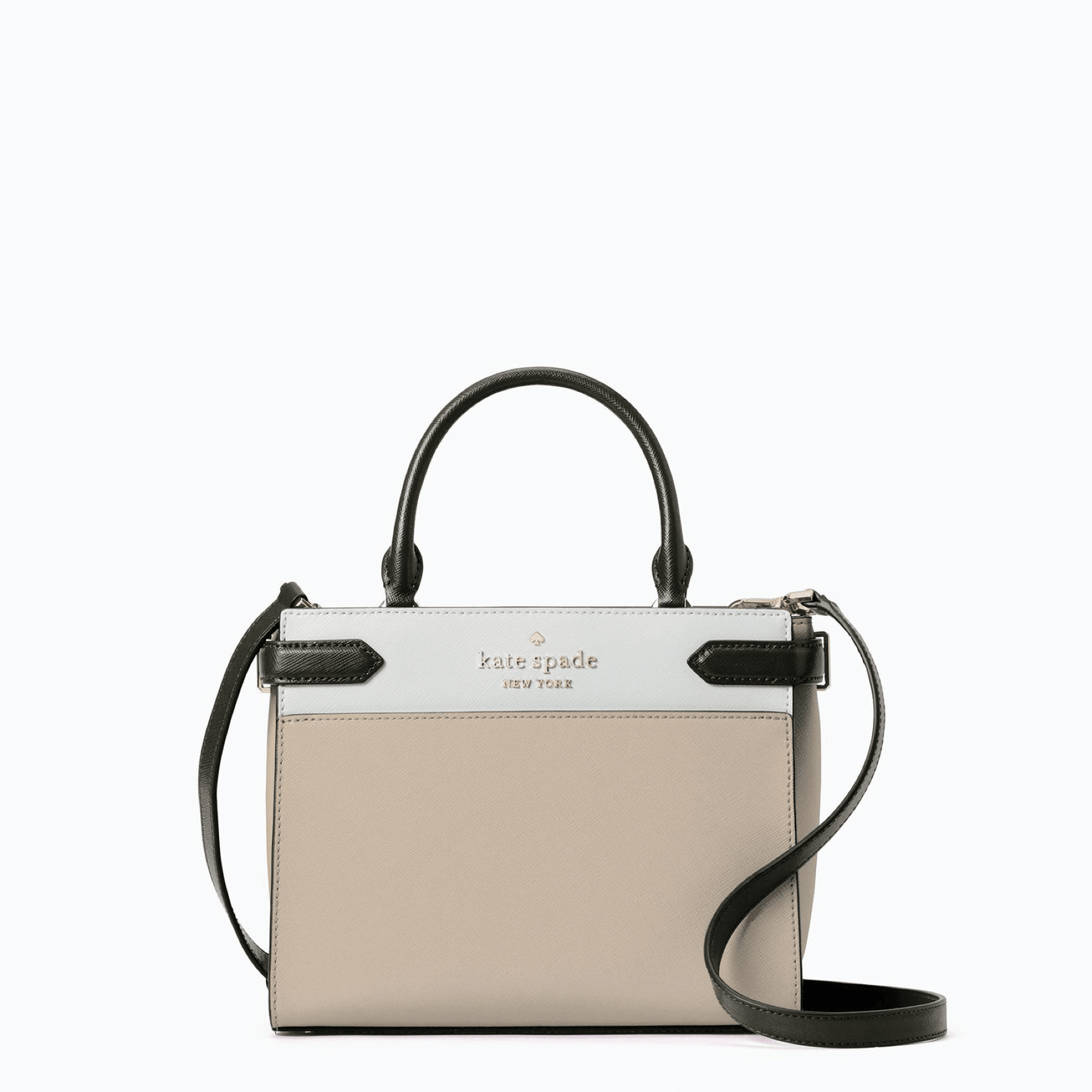 staci large satchel White