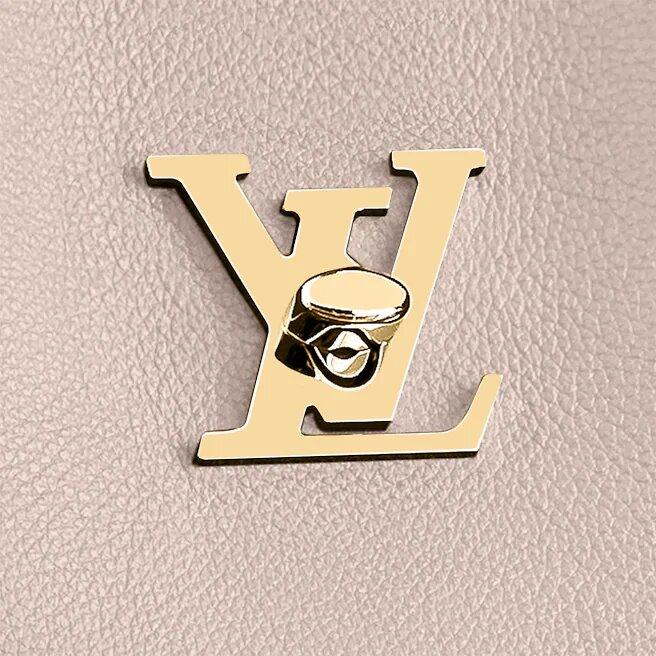 Louis Vuitton LOCKME GO Greige Gray